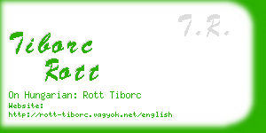 tiborc rott business card